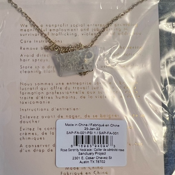 Sanctuary - Rose Serenity Necklace - Picture 7 of 8